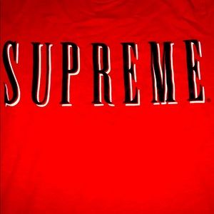 Supreme Red Logo T